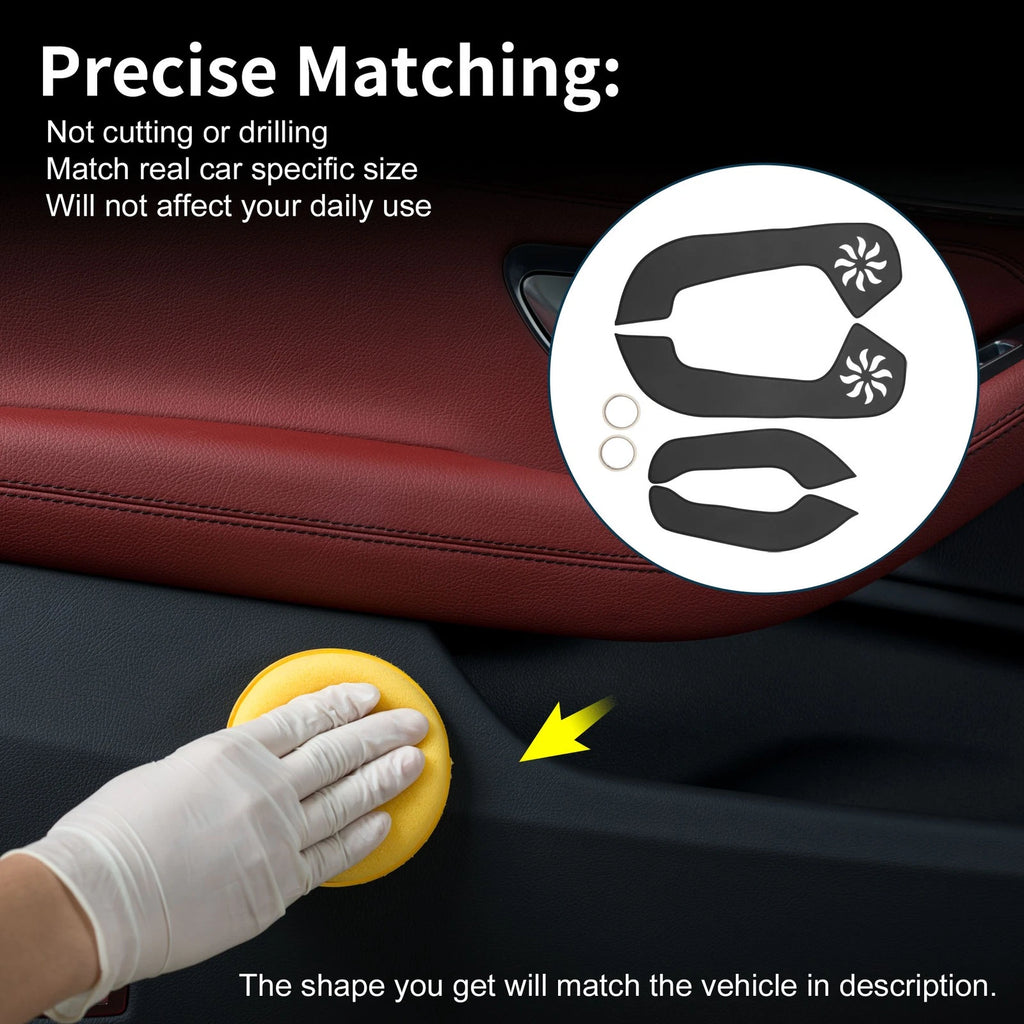 Set of 1 Car Door Anti Kick Pad Sticker Protector for Hyundai Accent (2006–2011)