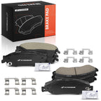 8x Ceramic Brake Pads for Chevy Silverado 1500 GMC (2007–2013)