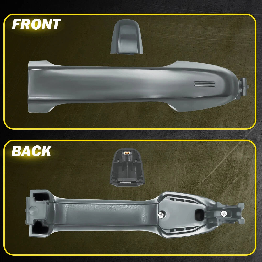 Front Right Passenger Door Handle for Toyota Camry (2012–2017) Gray