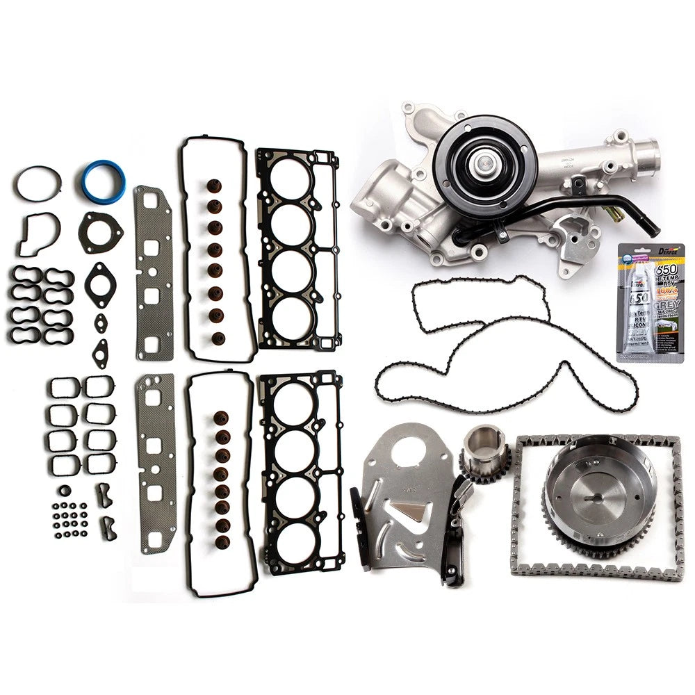 Head Gasket Set, Water Pump, Timing Chain Kit for Dodge Ram 3500 (2004–2008)