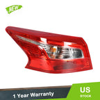 Tail Light Set for Nissan Sentra (2016–2018) - Left Halogen, Outer Lamp