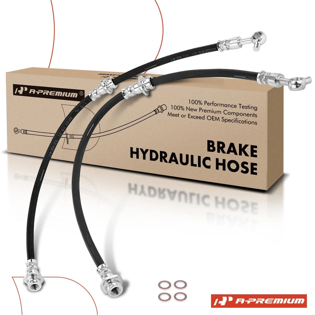 2X Front Brake Hydraulic Hose for Nissan Murano (2009–2014)