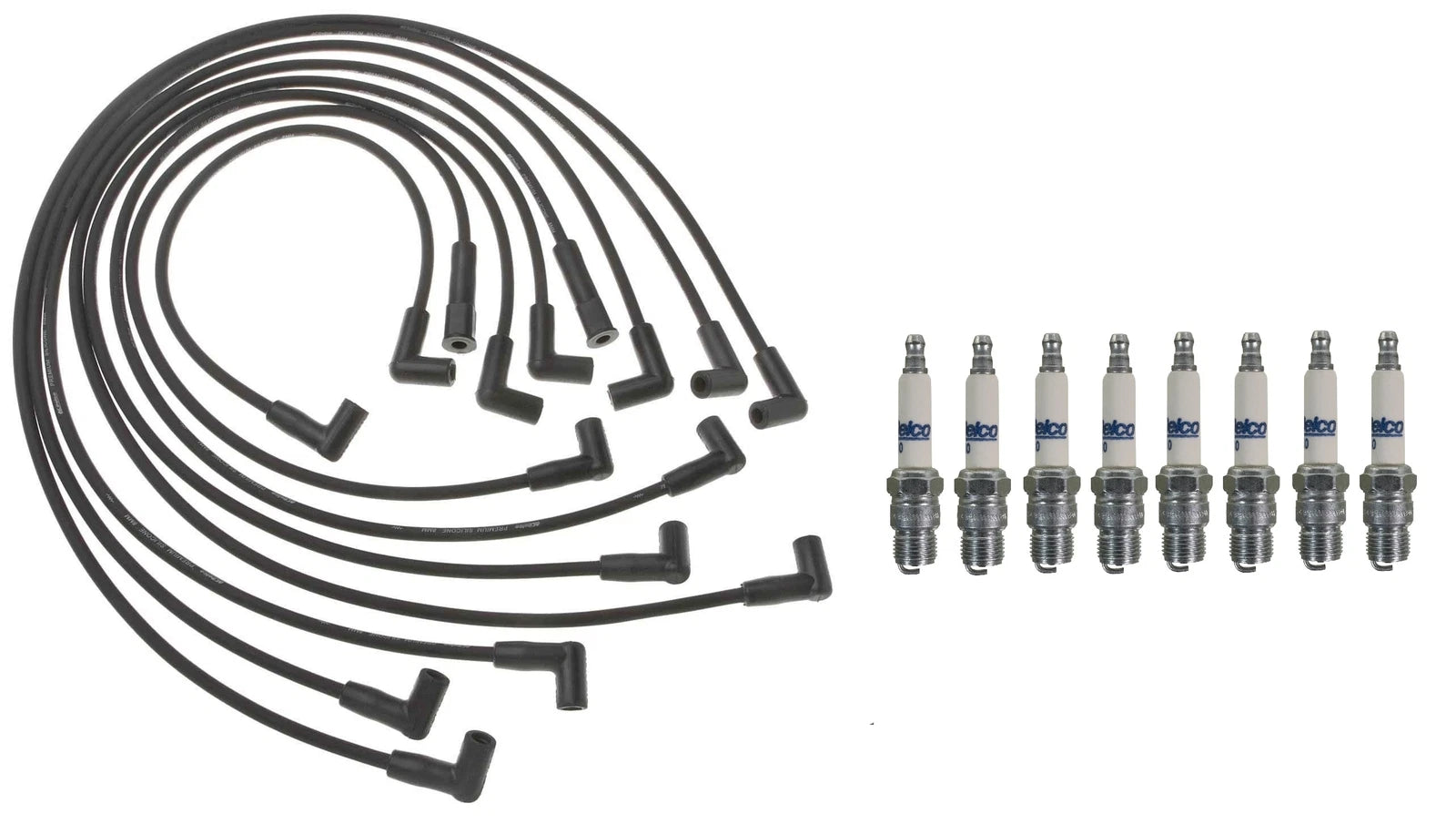 Pro Ignition Wire Set & ACDelco Rapidfire Spark Plugs for Chevy 5.7 V8 (1996–2002)