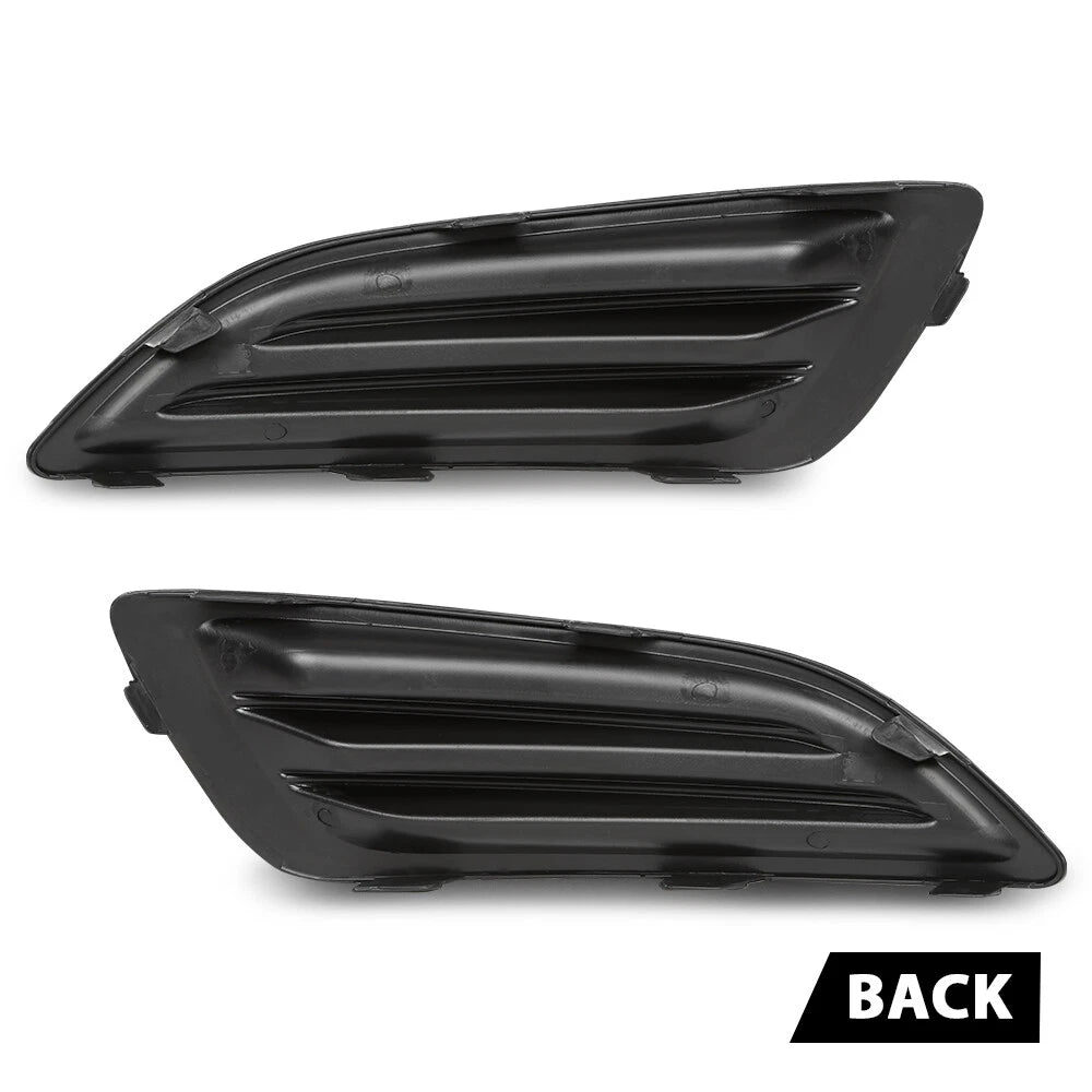 Set of 2 Front Bumper Fog Light Covers for Ford Fiesta (2014–2019)