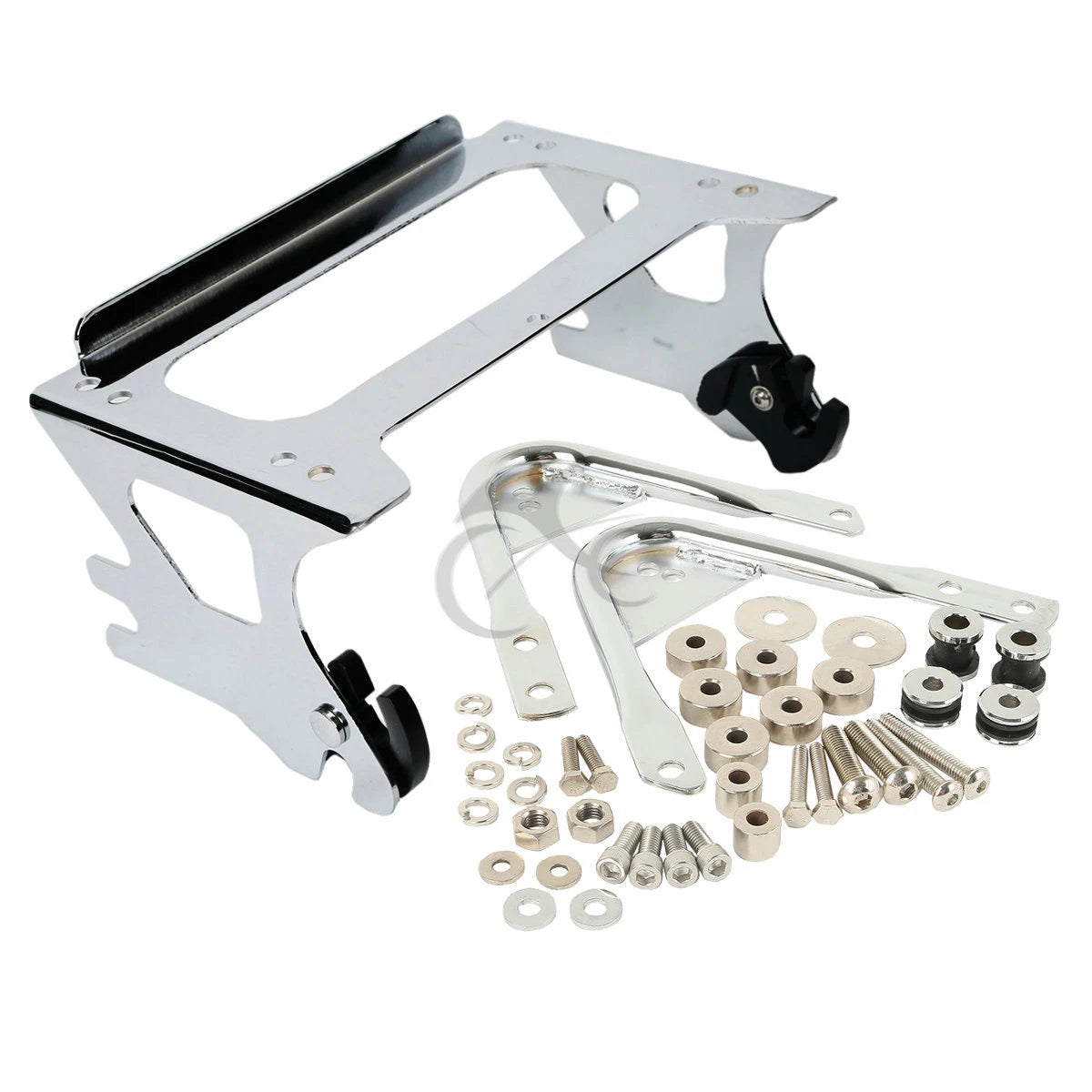 2-Up Trunk Luggage Rack & Docking Hardware for Harley Touring (1997–2008)