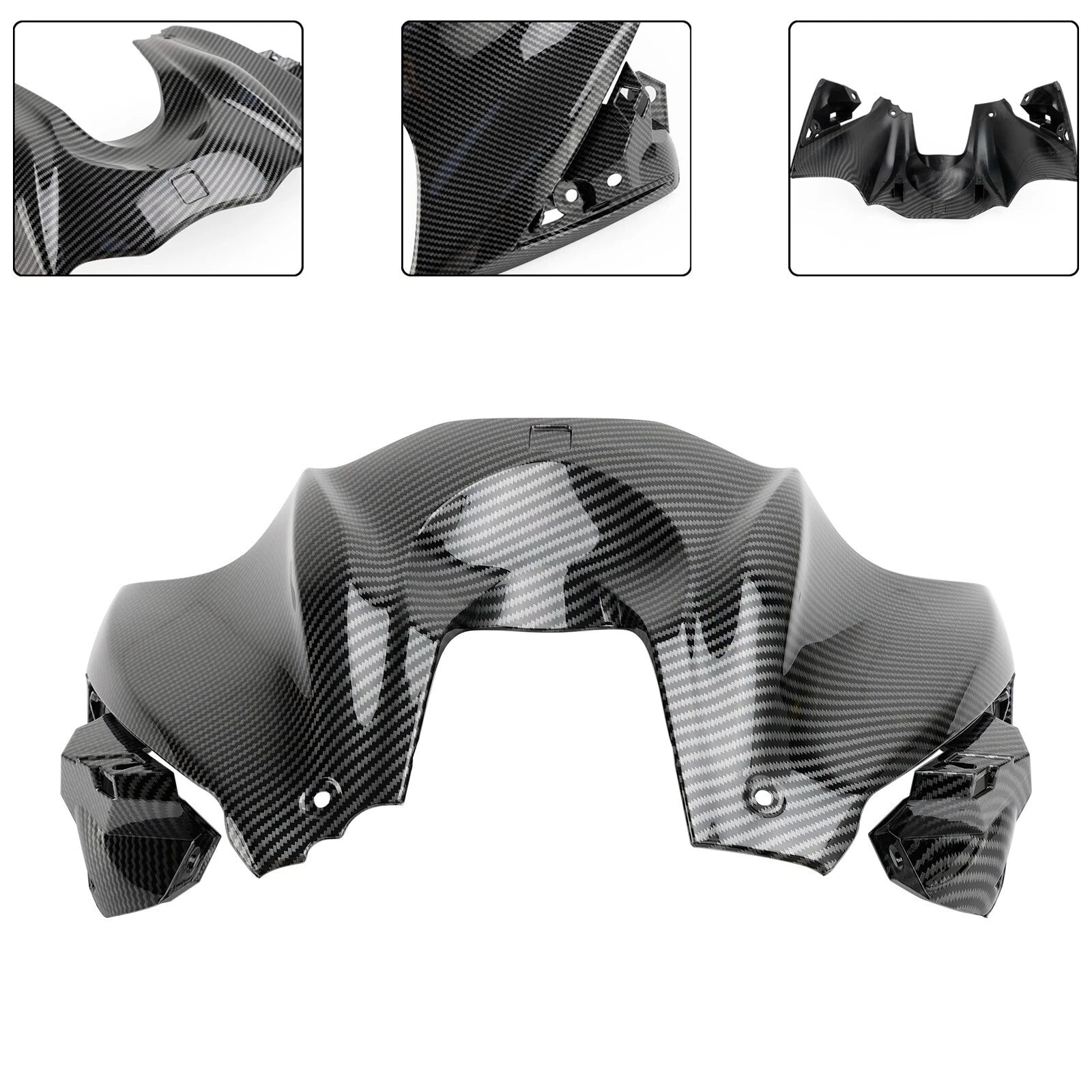 Carbon Front Tank Cover Fairing Panel for Suzuki GSX-S 1000 (2015–2020)