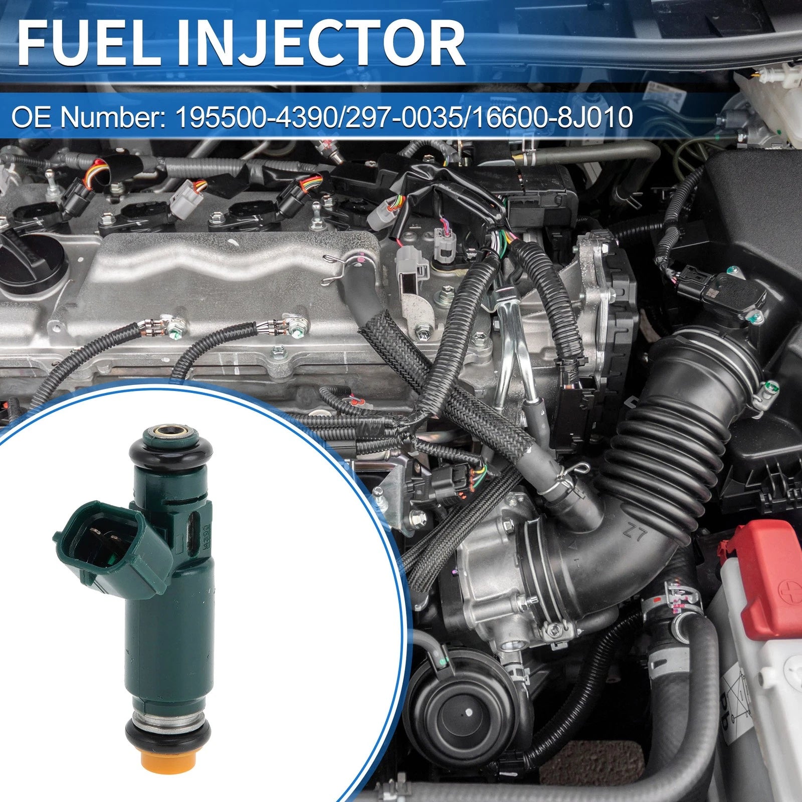 Fuel Injector No. 16600-8J010 for Nissan Altima 2.5 (2002–2006)