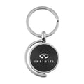Black Spinner Keychain KC1025.INF.BLK - Officially Licensed for Infiniti