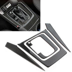 4 Pcs Carbon Fiber Gear Shift Covers for Subaru Forester (2013-2018)