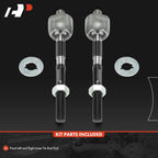 2X Front Inner Tie Rod End for Kia Rio (2006-2011)