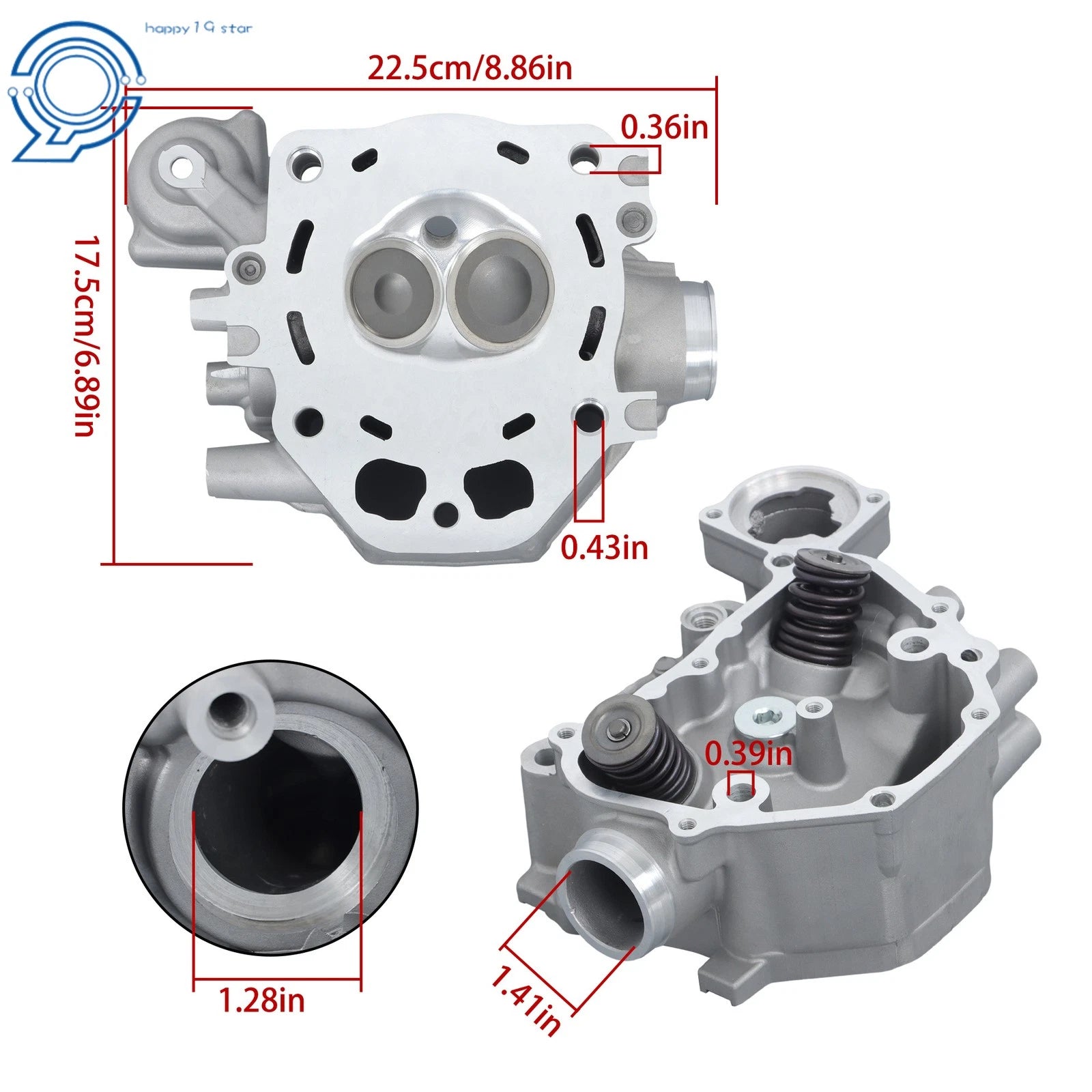 Rebuild Kit Cylinder Head for Honda SXS500M (2009-2024)