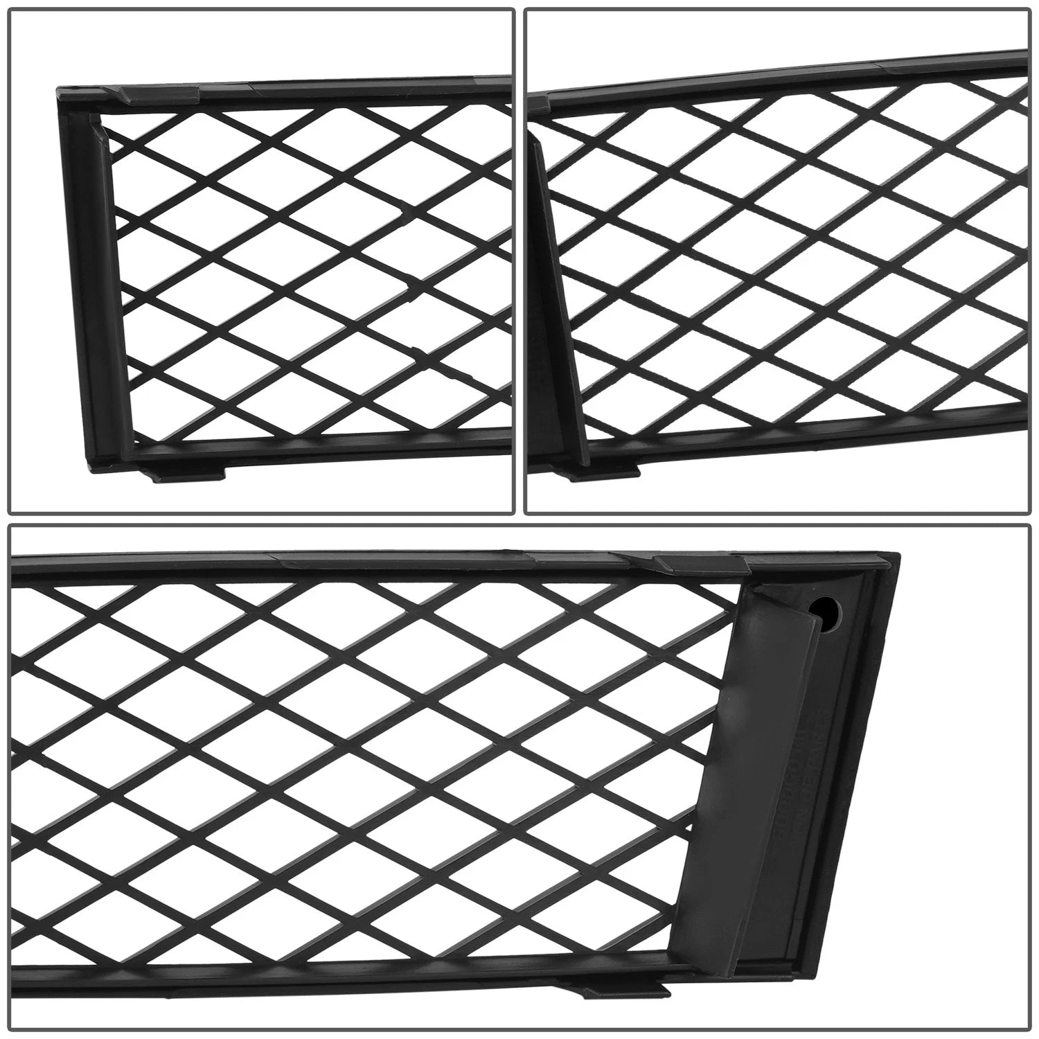 Fog Light Cover for BMW 740i 750i 760Li (2009–2013) Right Side Black