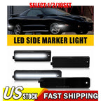 Smoked White LED Side Marker Lights for Pontiac Firebird Trans (1998â2002)