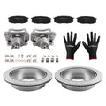Rear Brake Rotors Calipers Pads Kit for Toyota Sequoia Tundra (2008–2016)