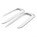 2Pcs Chrome Fog Lamp Cover Trim for Volvo XC40 (2019–2020)