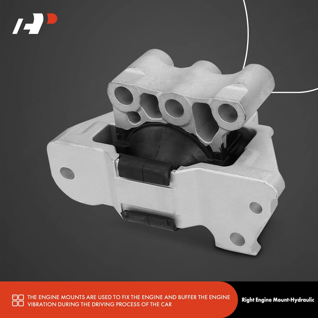2X Engine Motor & Transmission Mount for Jeep Compass Renegade (2015-2022)