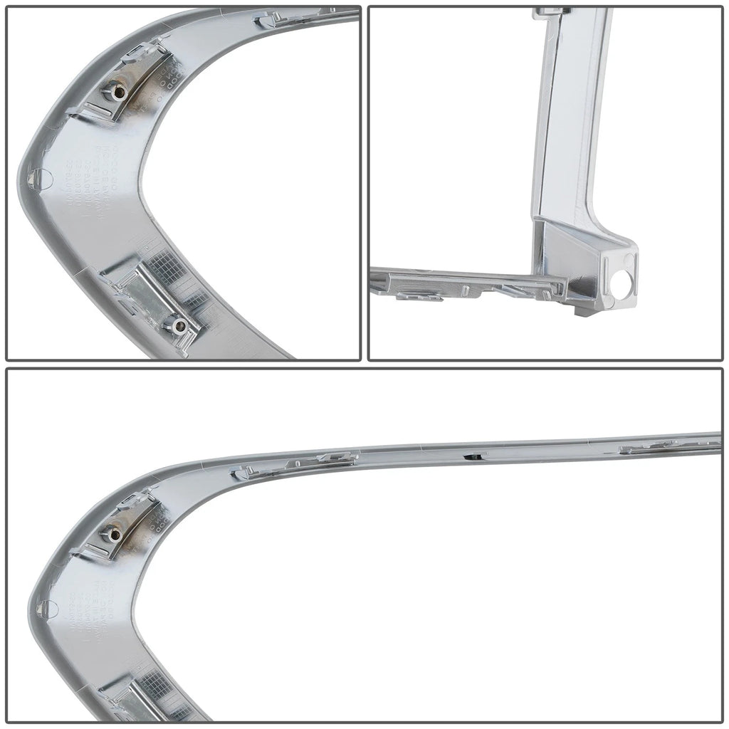 Fog Light Trim for Jaguar F-Pace (2017–2020) - Right Side, Smooth Chrome
