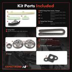 Timing Chain Kit for Chevrolet Cavalier Beretta Pontiac Oldsmobile (1992–1997)