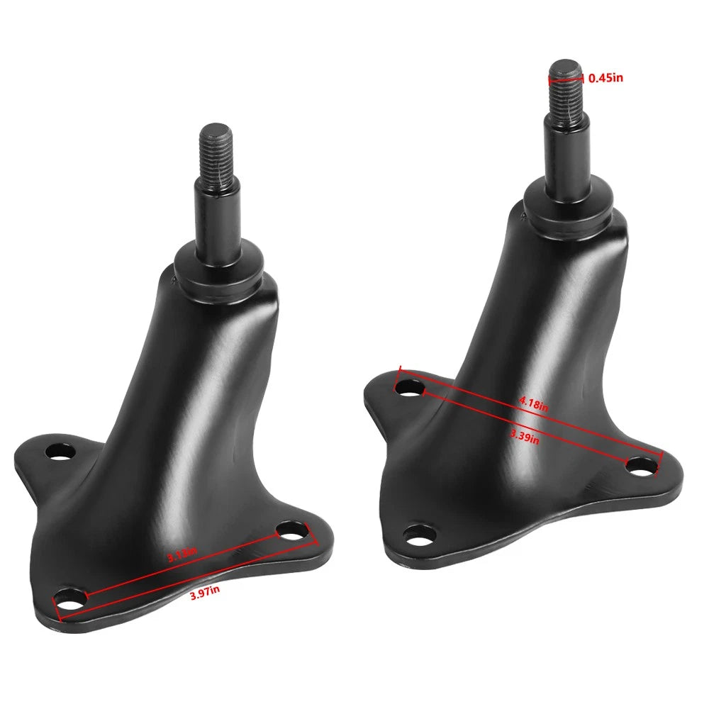 Set of 2 Rear Upper Shock Mount Brackets for Ford F250 F350 (1980–1997)