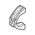 Front Suspension Stabilizer Bar Bracket for BMW M5 M6 (2006–2010)
