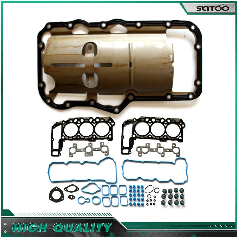 Head Gasket Set & Oil Pan Gasket for Jeep Grand Cherokee (2005–2010)