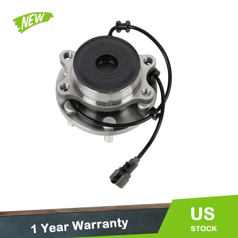 Front Wheel Bearing Hub for Nissan Frontier Pathfinder Xterra Equator (2005–2012) RWD