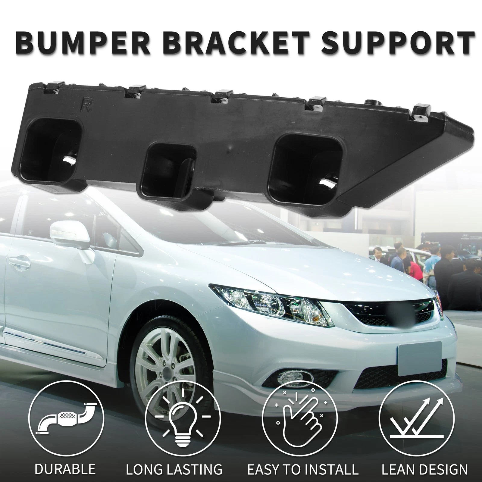 1pc Right Front Bumper Retainer Bracket No. 622263KA1A for Nissan Pathfinder (2013–2020)
