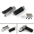 Front Footrest Pedals Foot Pegs for Kawasaki ER-4N ER-6F ER-6N ZR-250 ZR-400 Versys (UA#)