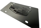 Cadillac Vanity License Plate Front Blackout Stainless Steel Logo for Cadillac (2000–2025)