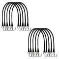 Set of 10 21" Rubber Bungee Cords Tie Downs for M-Class