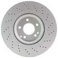 Hella 330mm Front Coated Drilled Disc Brake Rotor for MB W203 C209 R171 (2000–2010)