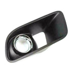 Left Side Front Bumper Fog Light Lamp Bezels for Dodge Charger (2012-2014)