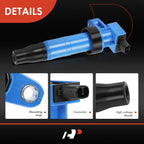 6X Blue Ignition Coil Pack for Hyundai Sonata (2006-2007, 2009-2010)