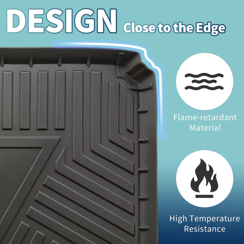 Cargo Liner Rear Trunk Mat for Buick Encore (2013–2022), Chevrolet Trax (2014–2022) TPE