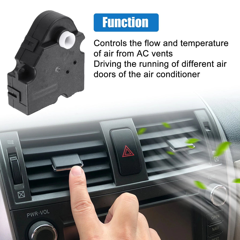 2pcs HVAC Air Door Actuator Heater Blend for Chevy Silverado Tahoe (2007–2014) No. 89018365