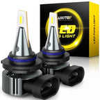 2X AUXITO 9006 LED Fog Light Bulbs for DRL 6000K (HB4)