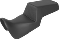 SADDLEMEN Step-Up Seat for Harley Davidson (2014–2023) 821-34-174 Gripper Black