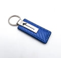 Leather Key Fob for 2021–2025 Ford Bronco Logo Carbon Fiber Style