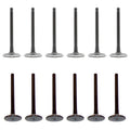 DNJ 6 Intake & 6 Exhaust Valves Kit for Ford Bronco F-150 F-250 F-350 (1980–1996)
