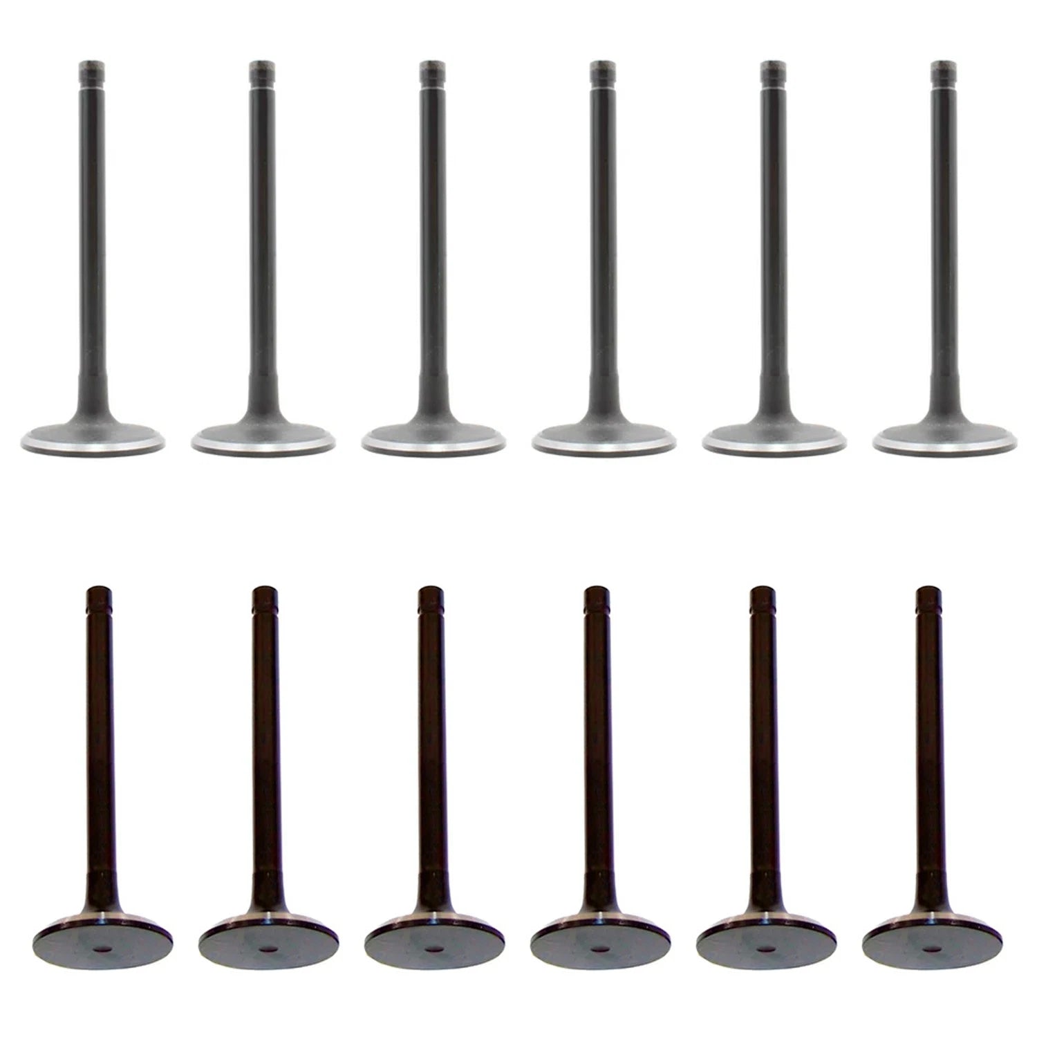 DNJ 6 Intake & 6 Exhaust Valves Kit for Ford Bronco F-150 F-250 F-350 (1980–1996)