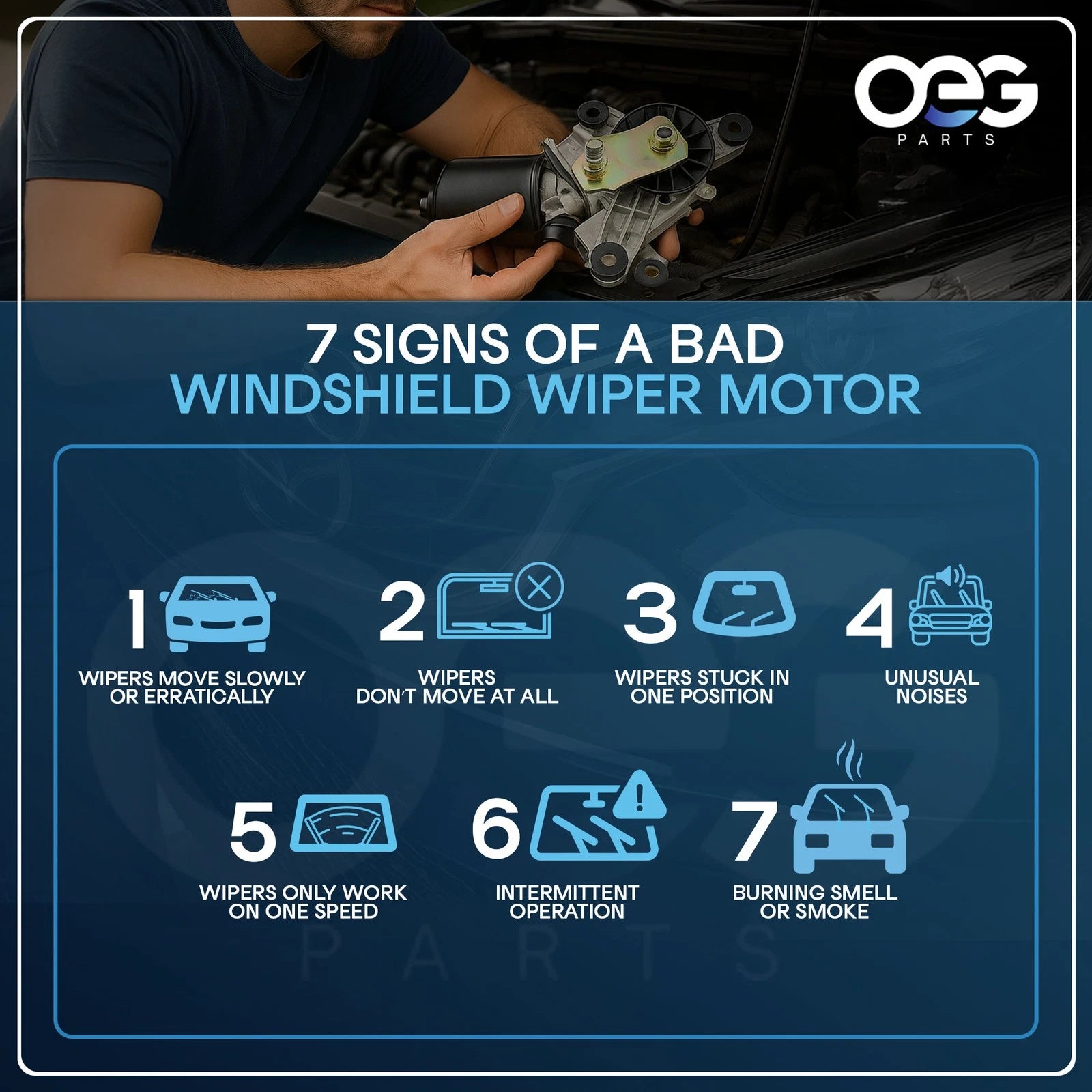 Wiper Motor for Pontiac G8 (2008-2009)