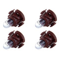Set of 4 Neo Wedge A/C Climate Light Switch Bulbs for T4/T4.2
