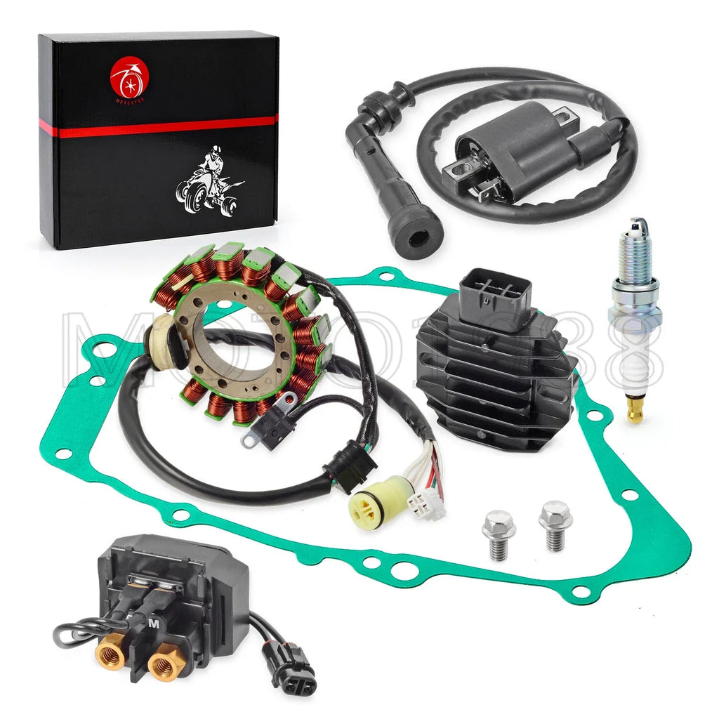 Stator Rectifier Ignition Coil and Relay for YAMAHA GRIZZLY 600 (1999-2001)