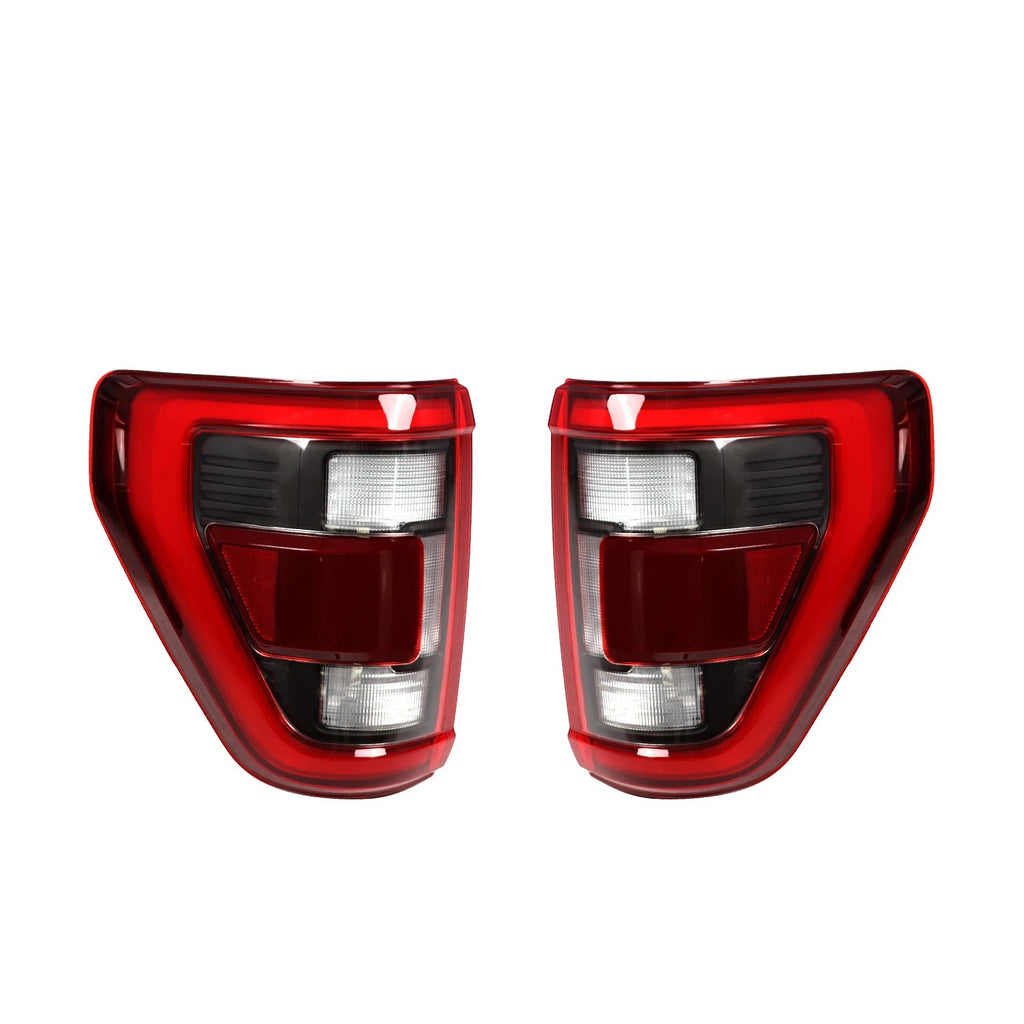 2X LED Rear Tail Light Brake with Blind Spot for Ford F150 (2021–2023)