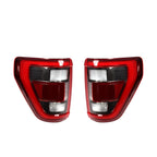 2X LED Rear Tail Light Brake with Blind Spot for Ford F150 (2021–2023)