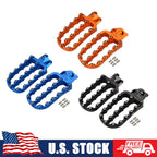 Set of 2 Footpegs for KTM 790 Adventure/R (2019–2023) 62mm Alu