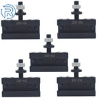 Set of 5 Quick Change Tool Post Boring Turning Holders for Lathe 6-12"
