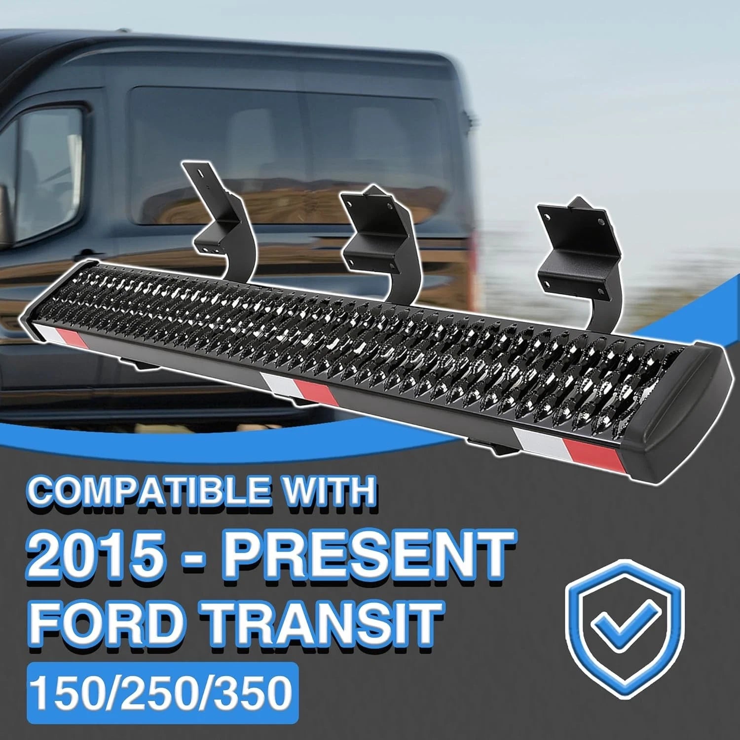 Running Board Steps for Ford Transit-150/250/350 (2015-2025)