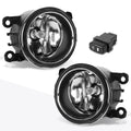 Set of 2 Clear Lens Front Bumper Fog Lights for Mitsubishi Montero Sport (2010–2015)