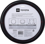 Plasticolor Steering Wheel Cover for Toyota (Deluxe Style, Red)